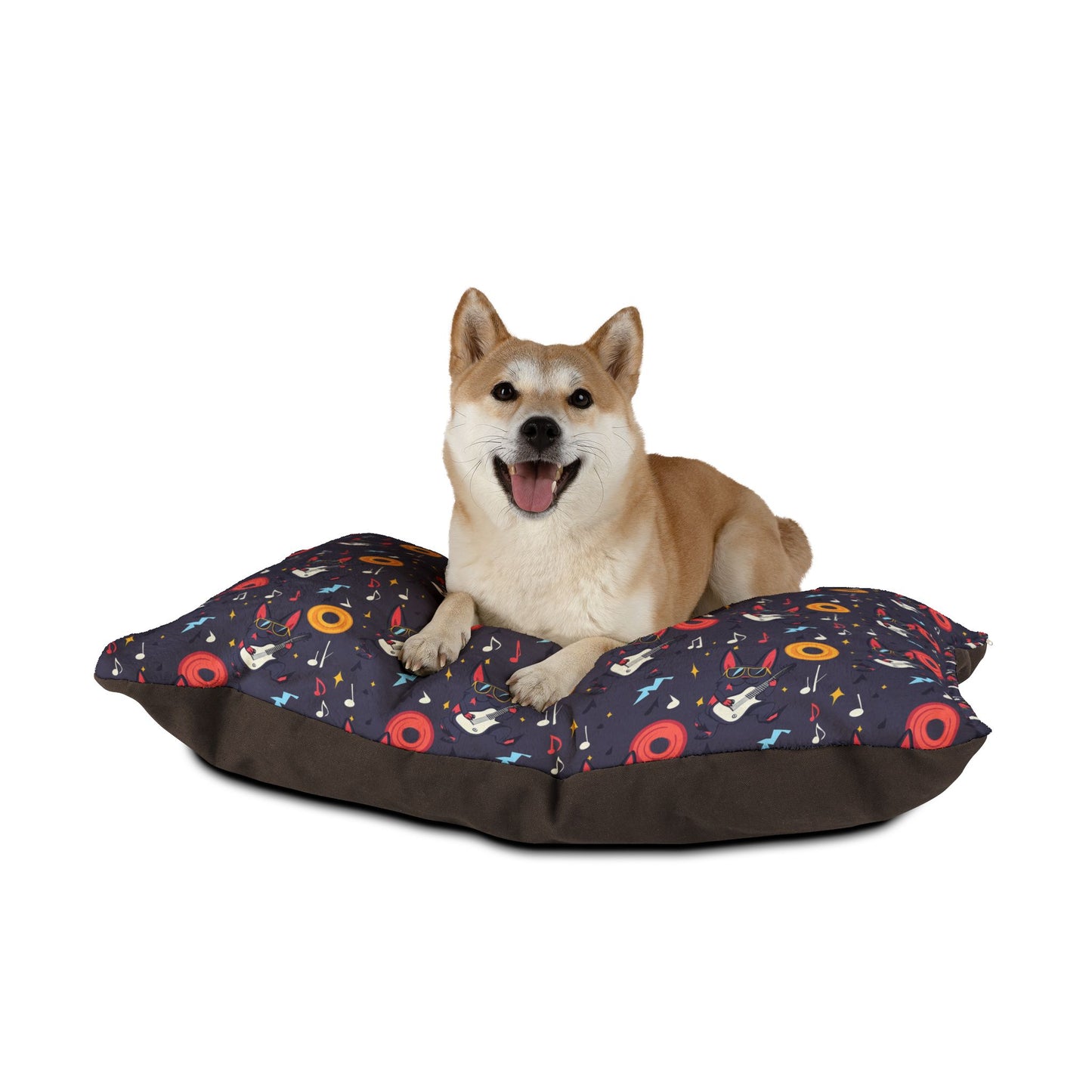 Music Vibes Dog Pet Bed β Fun, Cozy & Washable