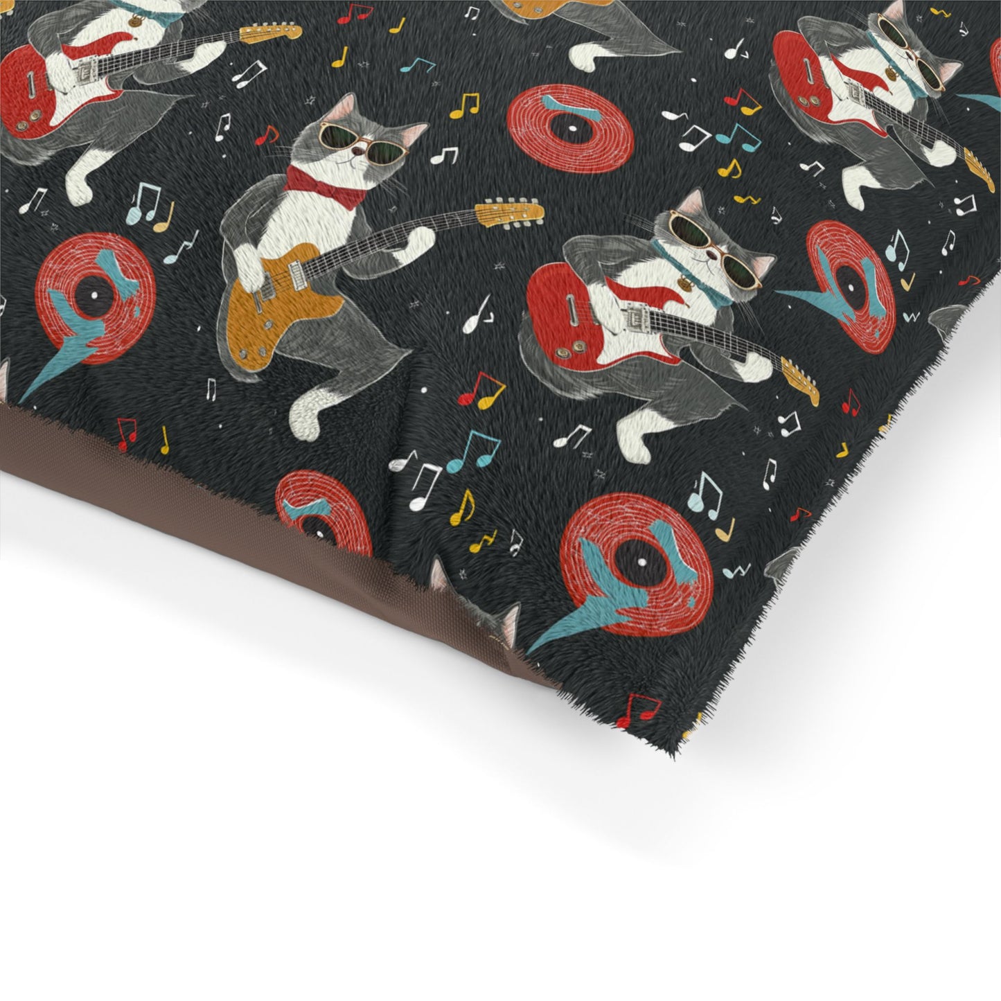 Rockstar Cat Pet Bed – Fun, Cozy & Washable