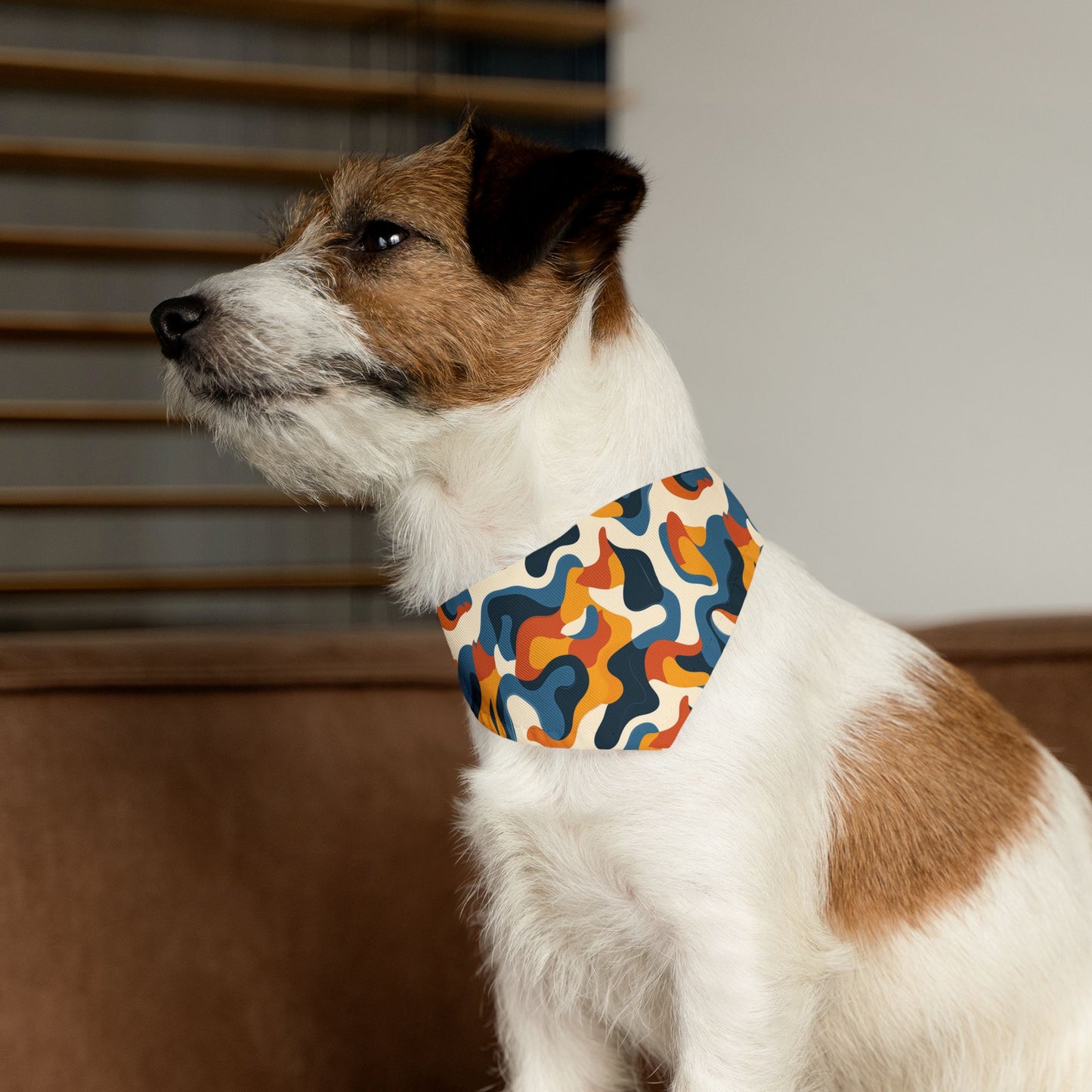 Stylish Camouflage Pet Bandana Collar - Perfect for Outdoor Adventures & Stylish Pets