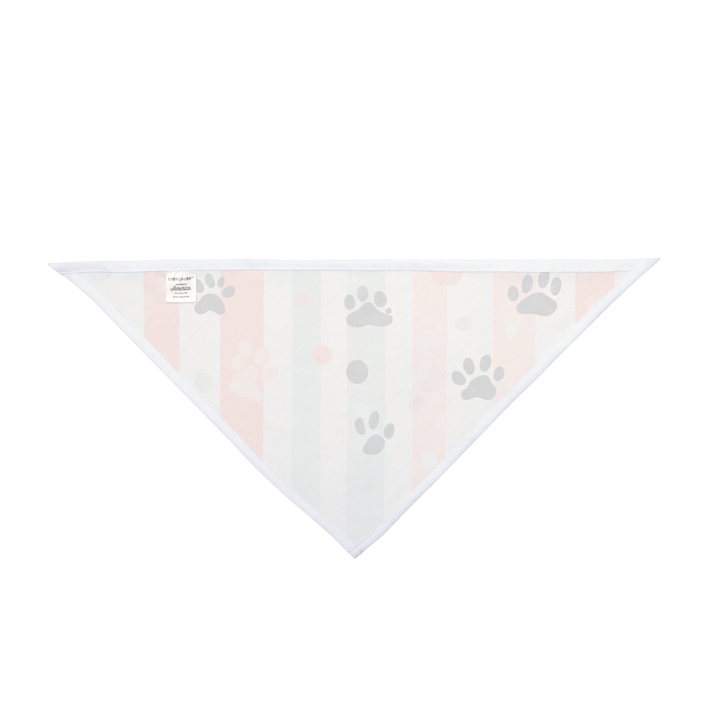 Cute Pet Bandana with Paw Prints | Stylish Dog Accessory for Everyday & Celebrations