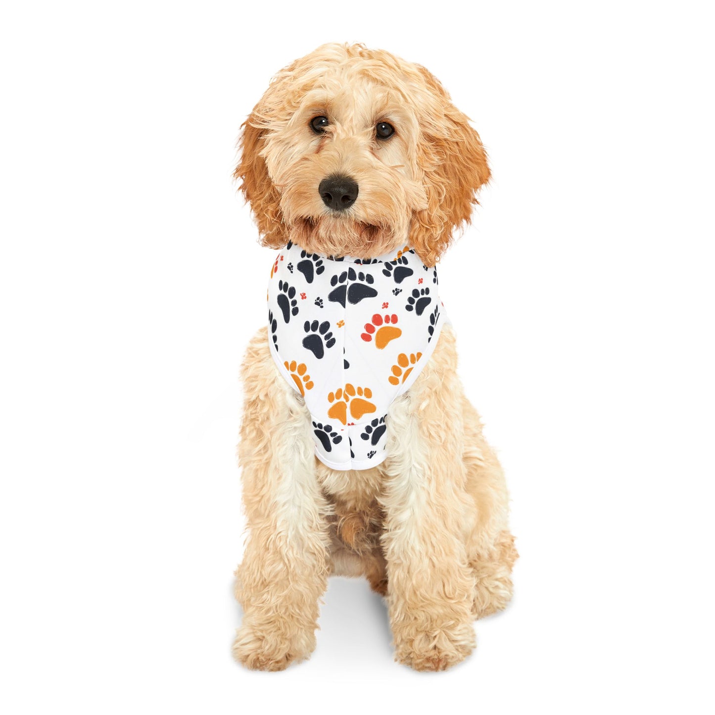 Cozy Paw Print Dog Hoodie – Soft, Warm & Stylish Pet Outfit