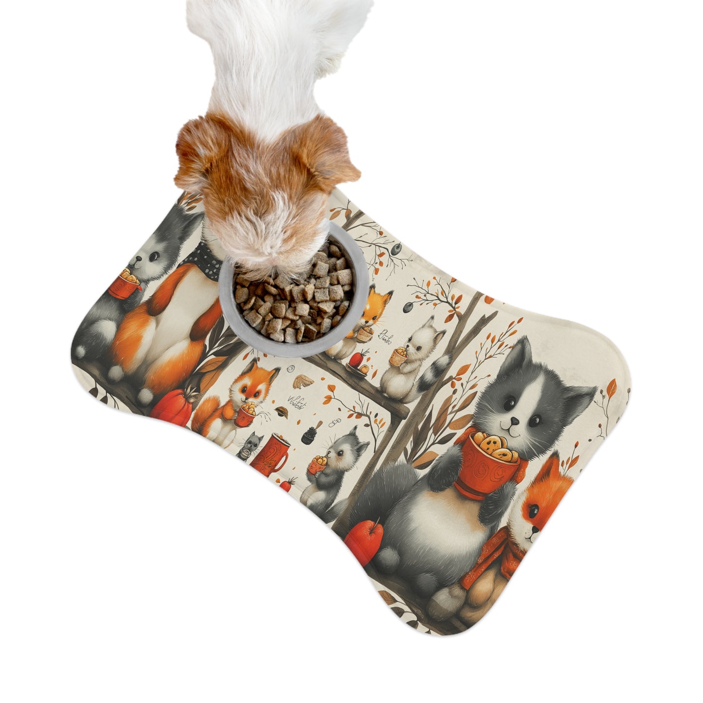 Adorable Animal-Themed Pet Feeding Mats | Perfect for Pet Lovers