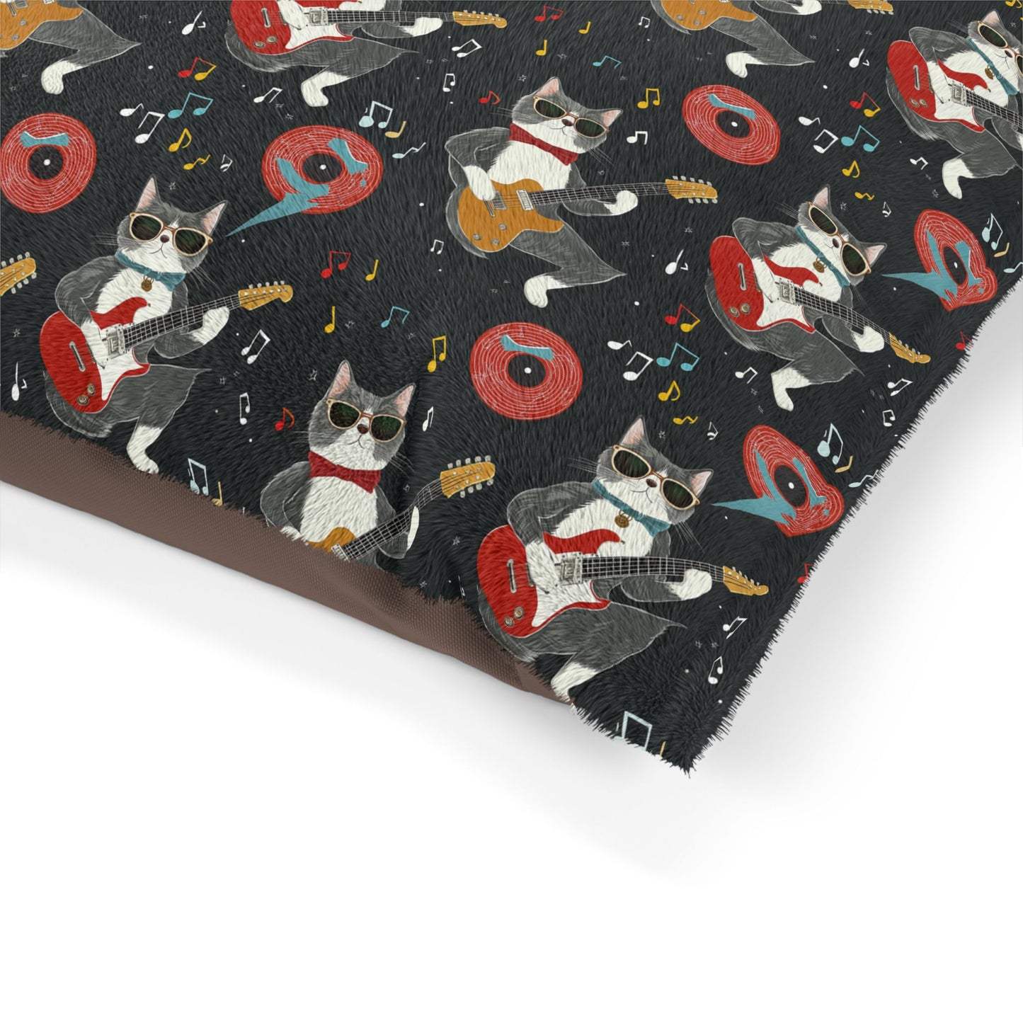 Rockstar Cat Pet Bed – Fun, Cozy & Washable