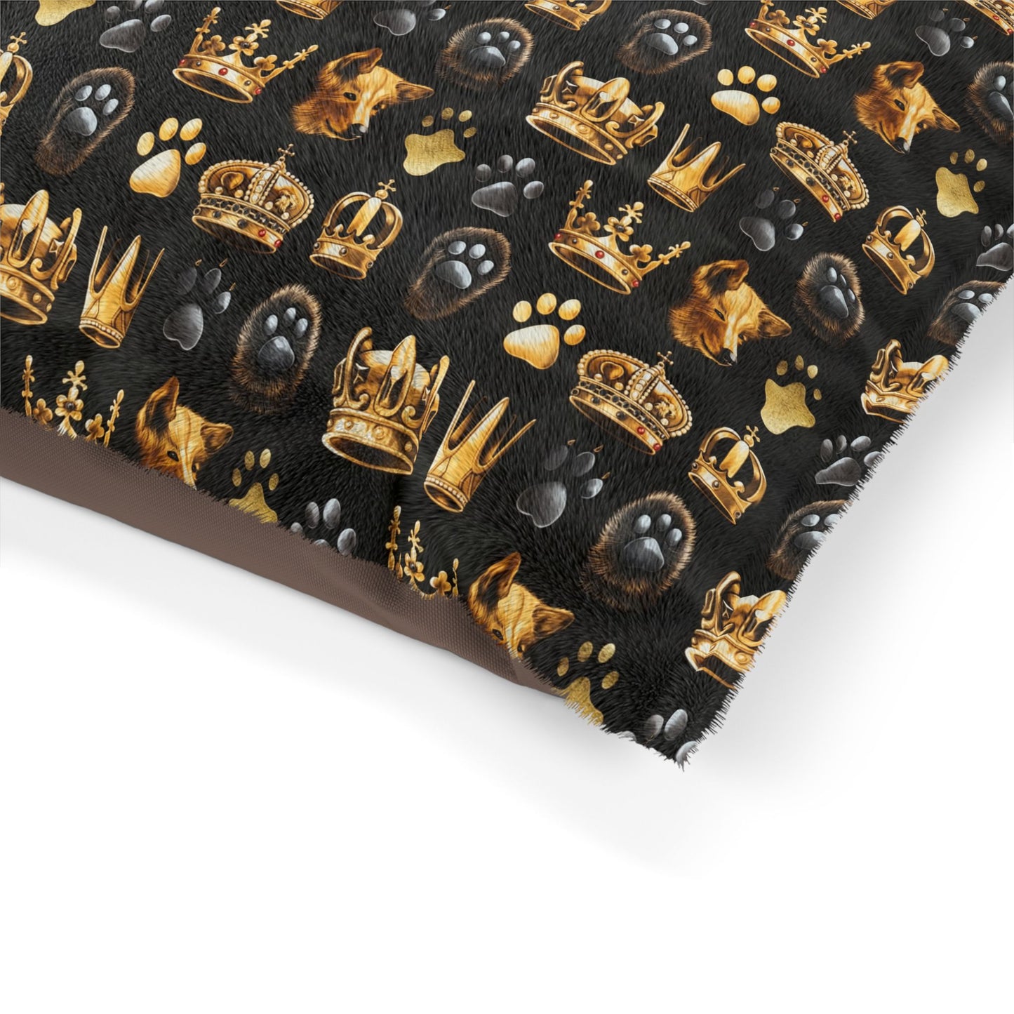 Luxury Royal Pet Bed – Elegant, Soft & Washable