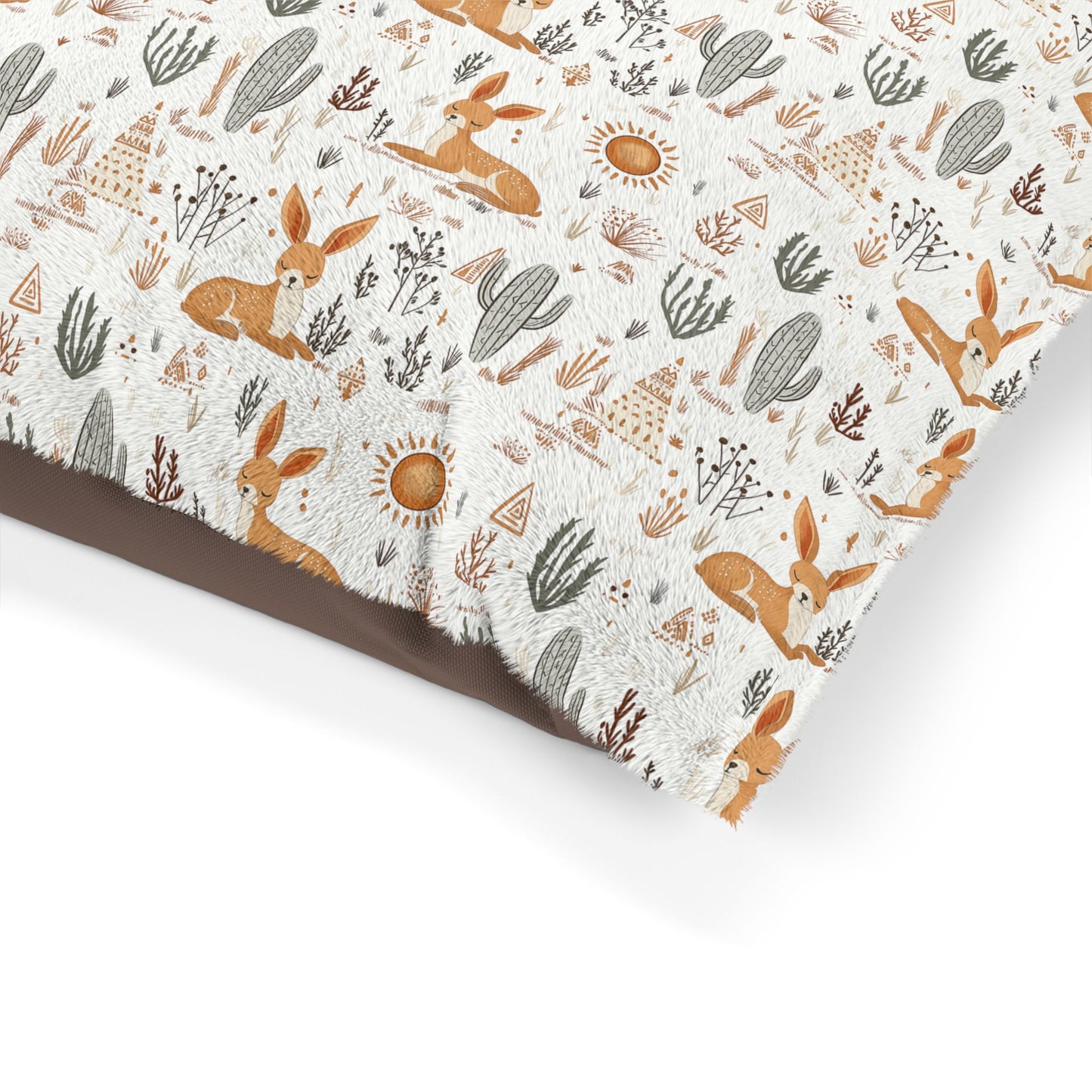 Desert Bunny Pet Bed – Soft, Cozy & Washable