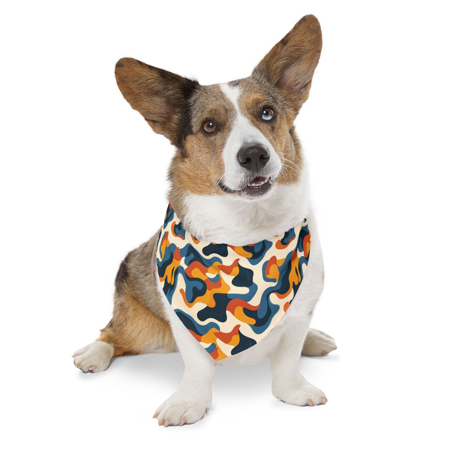 Stylish Camouflage Pet Bandana Collar - Perfect for Outdoor Adventures & Stylish Pets
