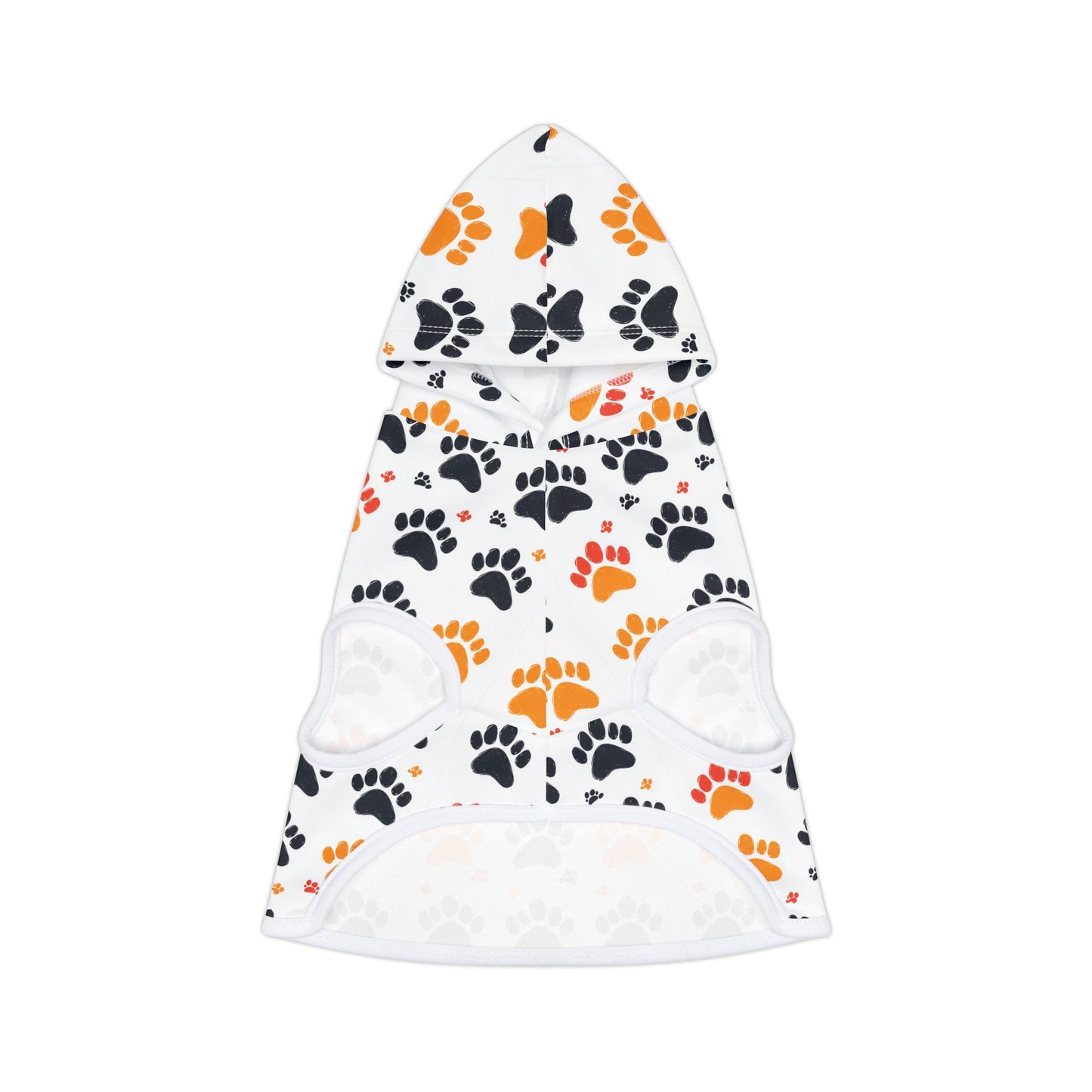 Cozy Paw Print Dog Hoodie – Soft, Warm & Stylish Pet Outfit