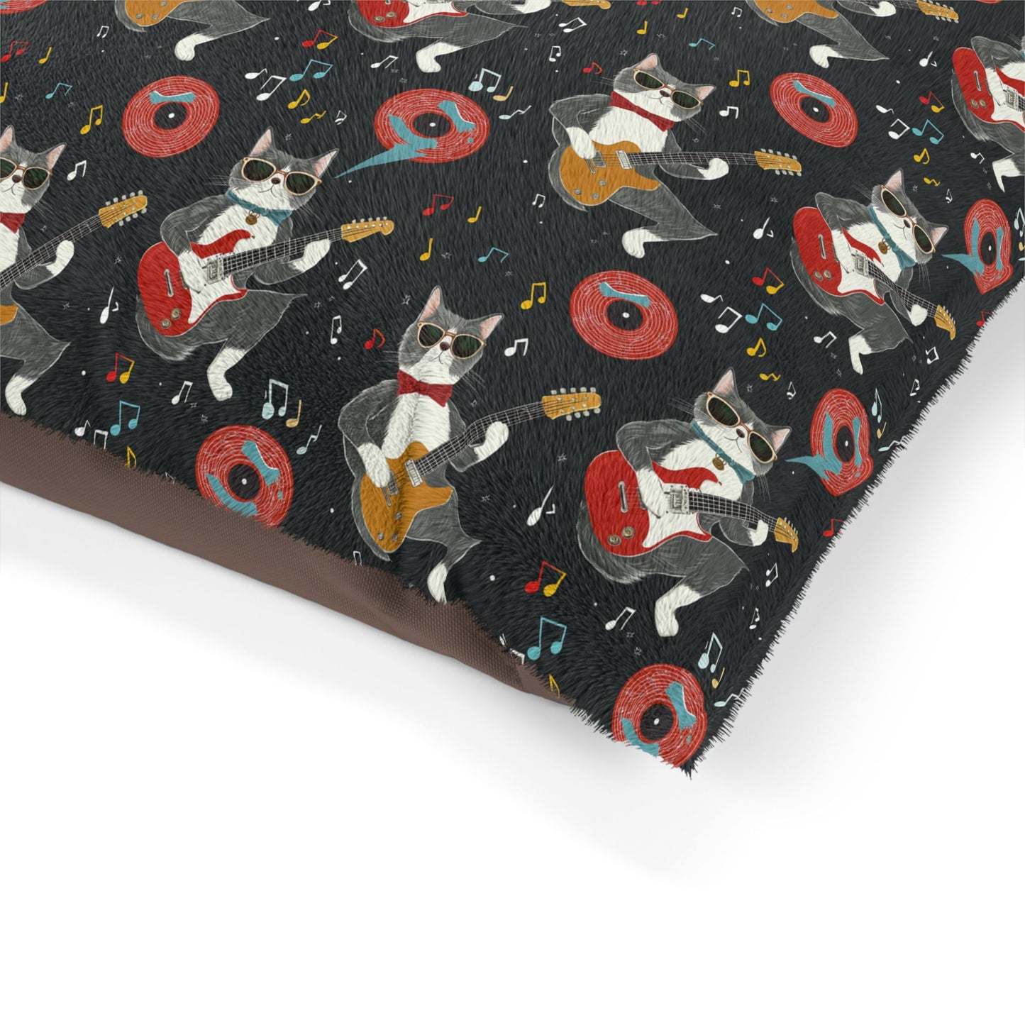 Rockstar Cat Pet Bed – Fun, Cozy & Washable