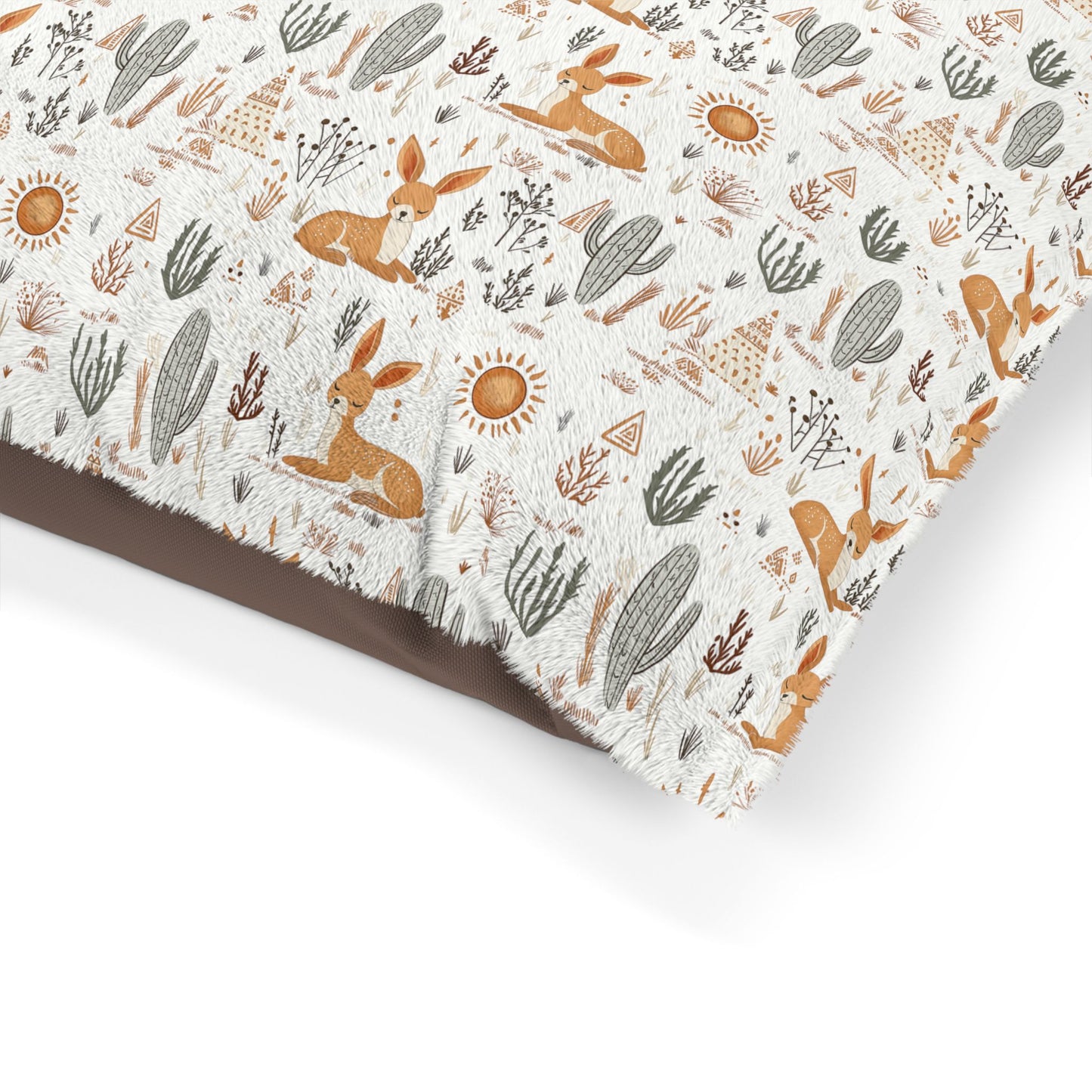 Desert Bunny Pet Bed – Soft, Cozy & Washable