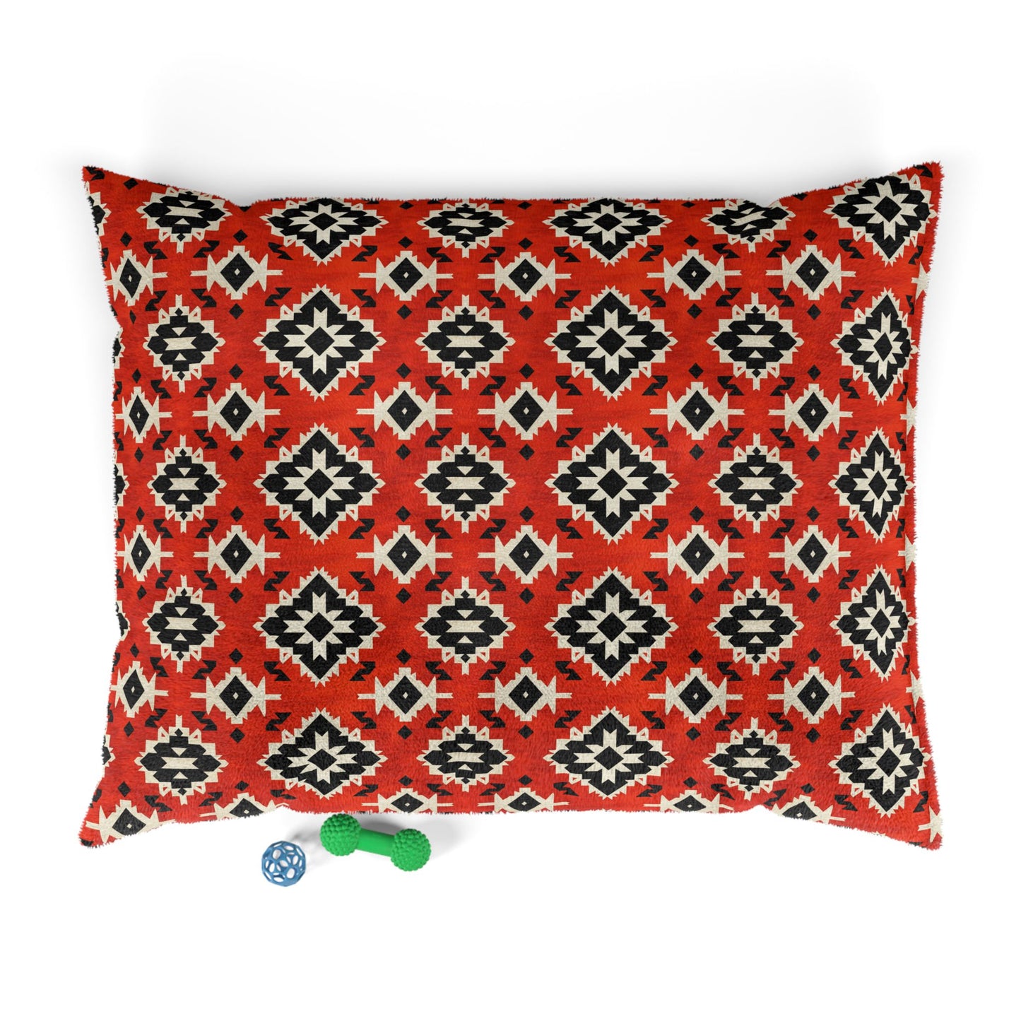 Ethnic Pattern Pet Bed – Soft, Durable & Stylish Lounging Spot