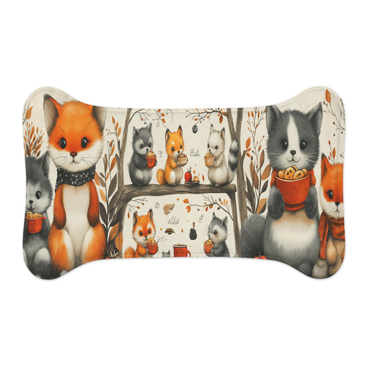 Adorable Animal-Themed Pet Feeding Mats | Perfect for Pet Lovers