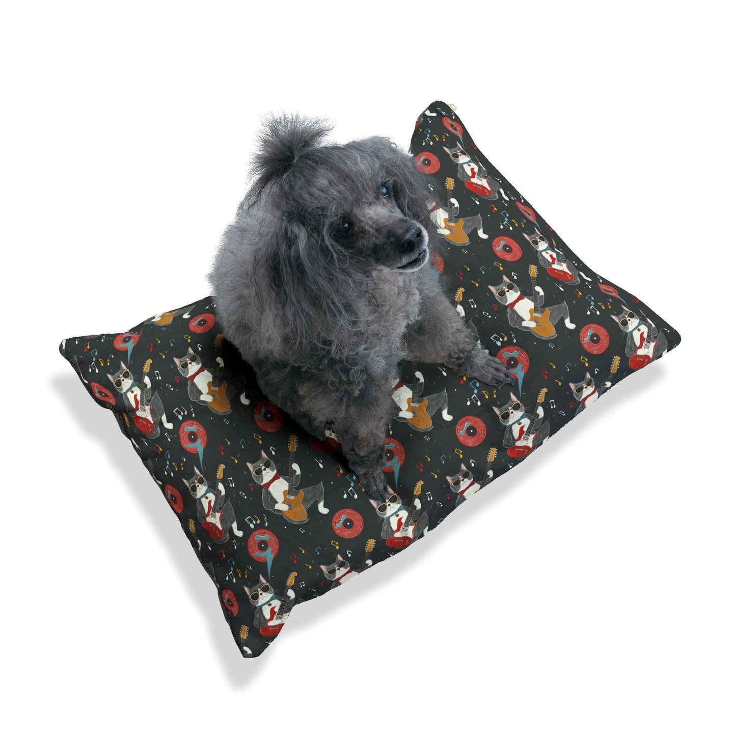 Rockstar Cat Pet Bed – Fun, Cozy & Washable