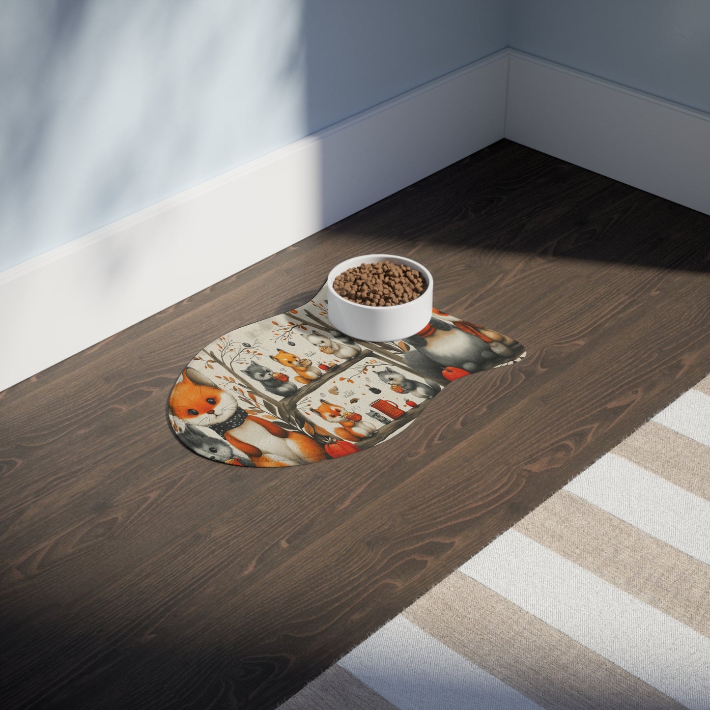 Adorable Animal-Themed Pet Feeding Mats | Perfect for Pet Lovers