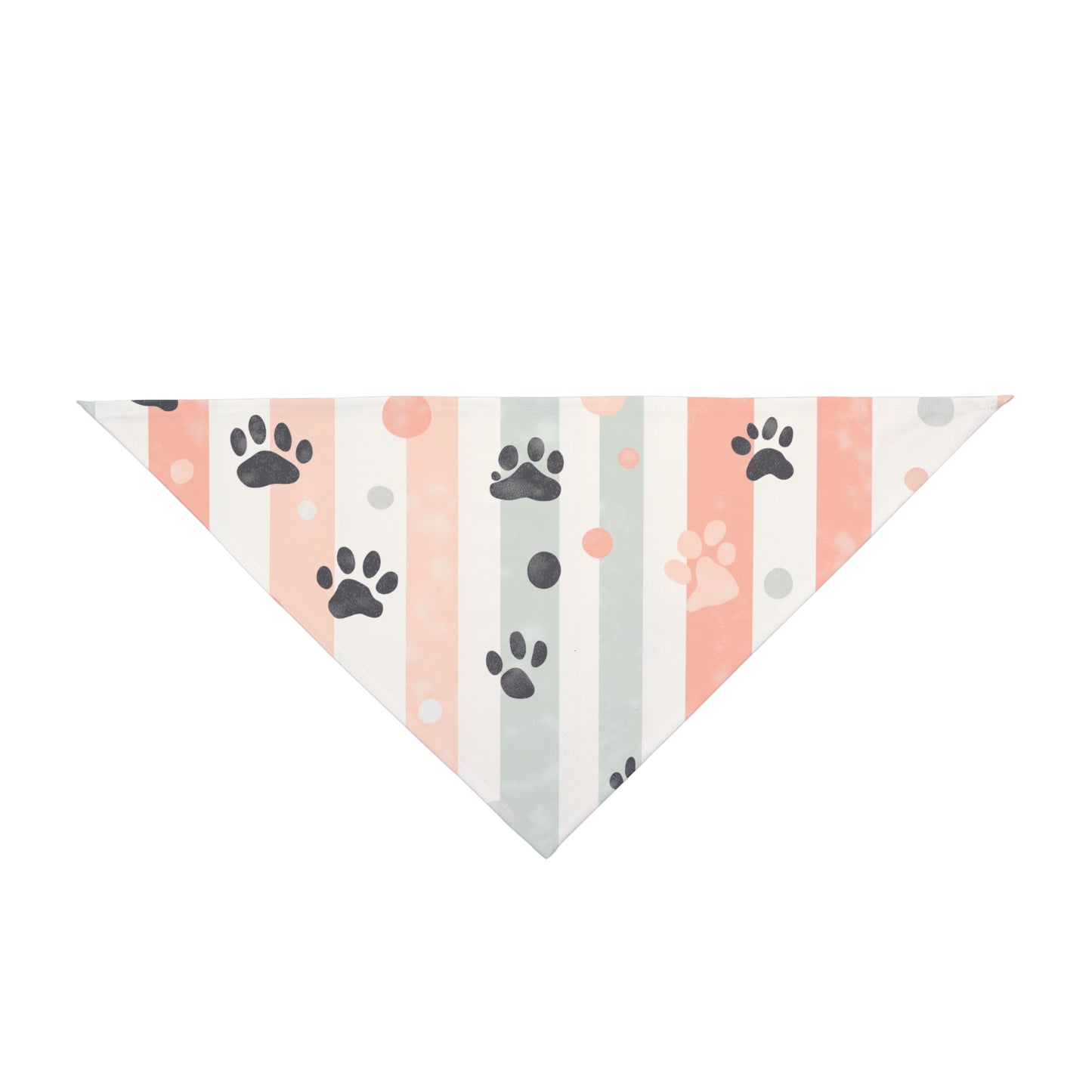 Cute Pet Bandana with Paw Prints | Stylish Dog Accessory for Everyday & Celebrations